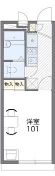 ピースフルの間取図