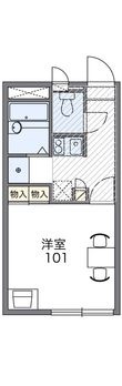 写真：ボヌール2階の間取図