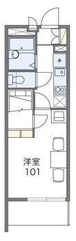 プランタンⅡの間取図