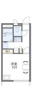 希林館Ⅱの間取図