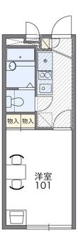 STフロント指扇の間取図
