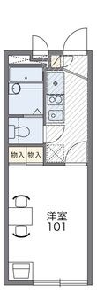 クレセント本郷Ⅲの間取図