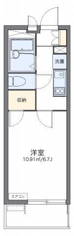 拡大写真：T＆K 3階301の間取り