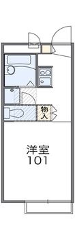 グリーンヒルの間取図