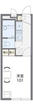 希望の丘の間取図