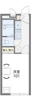 フロンティアの間取図