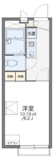 ウエストパレスⅢの間取図