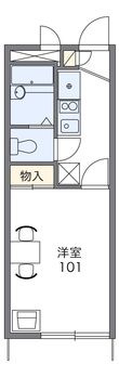 湧泉の間取図