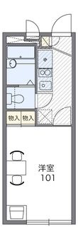 MUSASHIⅡの間取図