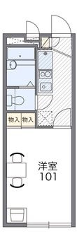 コージー プレースの間取図