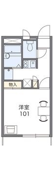 グリーンヒルの間取図