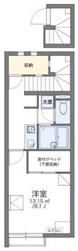 清華の間取図