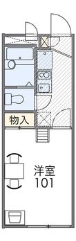 オネスティの間取図