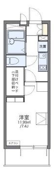 コージーコートKIの間取図