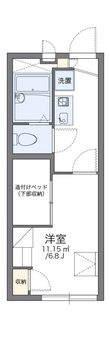 グランツⅡの間取図