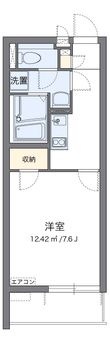 河原タウニーの間取図