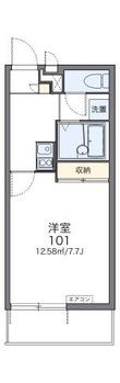 ピアニシモの間取図