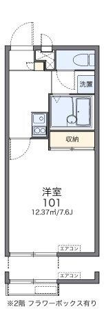 拡大写真:けやき通りハイツ 1階103の間取り