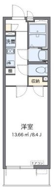 ラルーチェの間取図