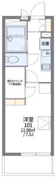 稲荷山ヒルズの間取図