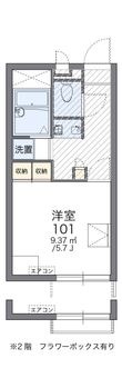 バロンⅡの間取図