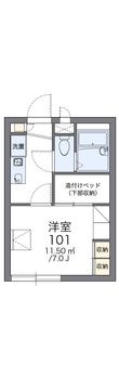 久喜南の間取図