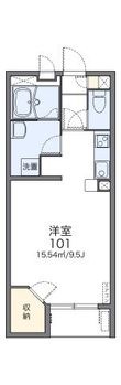 ウエストPaの間取図