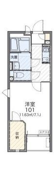 コラッジョの間取図