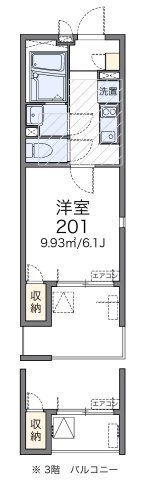 拡大写真:東小金井 3階302の間取り