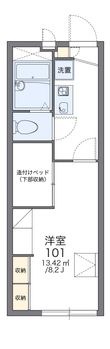コンフォート平松の間取図