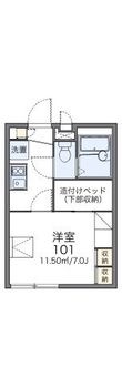 府中東の間取図