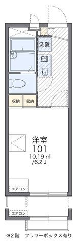 拡大写真:OSAWA 1階106の間取り