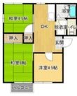 南ハイツの間取図
