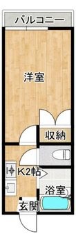 ＹＹハイツの間取図