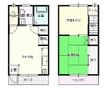 豊田ハイツの間取図