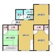 曽根ハイツの間取図