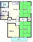 コーポ平成の間取図