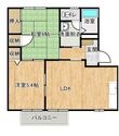 ロイヤルフジA・Bの間取図