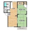コーポ田園の間取図