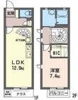 リシェス甲子園の間取図