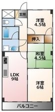 甲子園GHの間取図