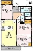 ヴェラアズールの間取図