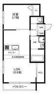 GRANKOBELIA津門大箇町の間取図