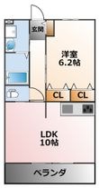 レジェンダリー甲子園浦風町の間取図