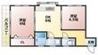 シャトー大田の間取図