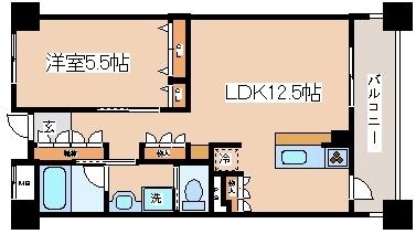 拡大写真:アーバネックス神戸駅前 11階1102の間取り