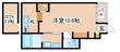 写真：あんしん+前原町1階の間取図