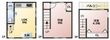 吾妻通6丁目貸家の間取図