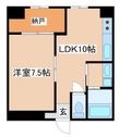 鶯橋マンションの間取図