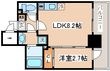 アドバンス三宮ラシュレの間取図